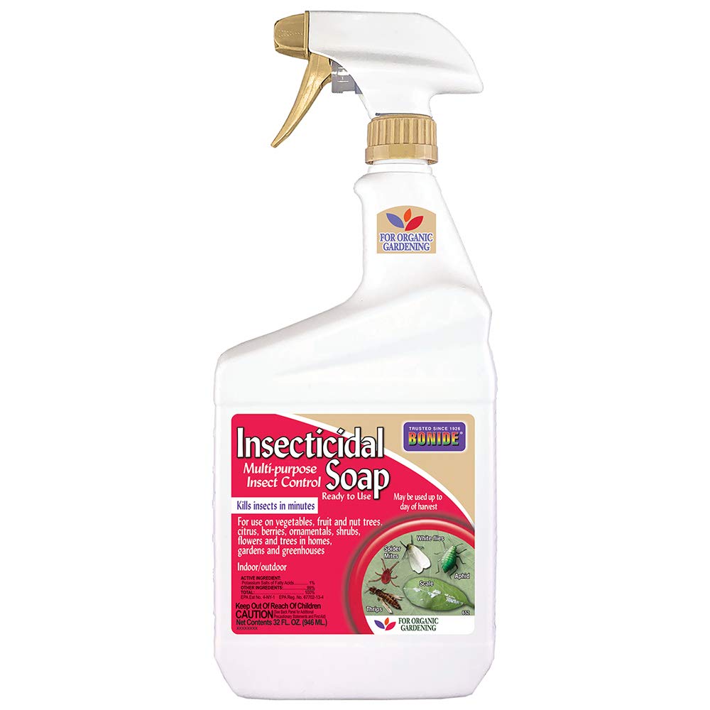 Bonide Insecticidal Soap bottle ready-to-use for garden pest control