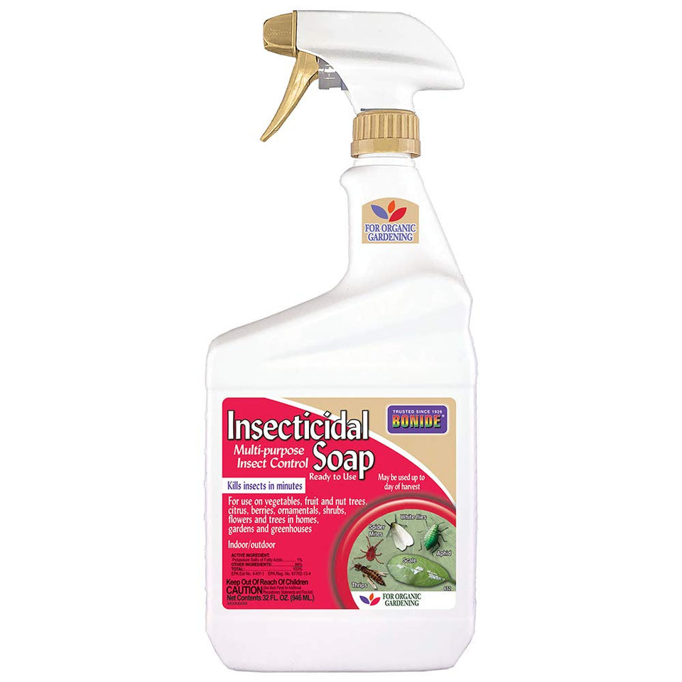 Bonide Insecticidal Soap bottle ready-to-use for garden pest control