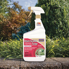 Bonide Insecticidal Soap in a greenhouse for broader pest control