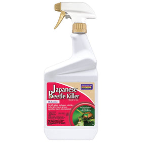 Bonide Japanese Beetle Killer bottle ready to spray indoors and outdoors to control pests