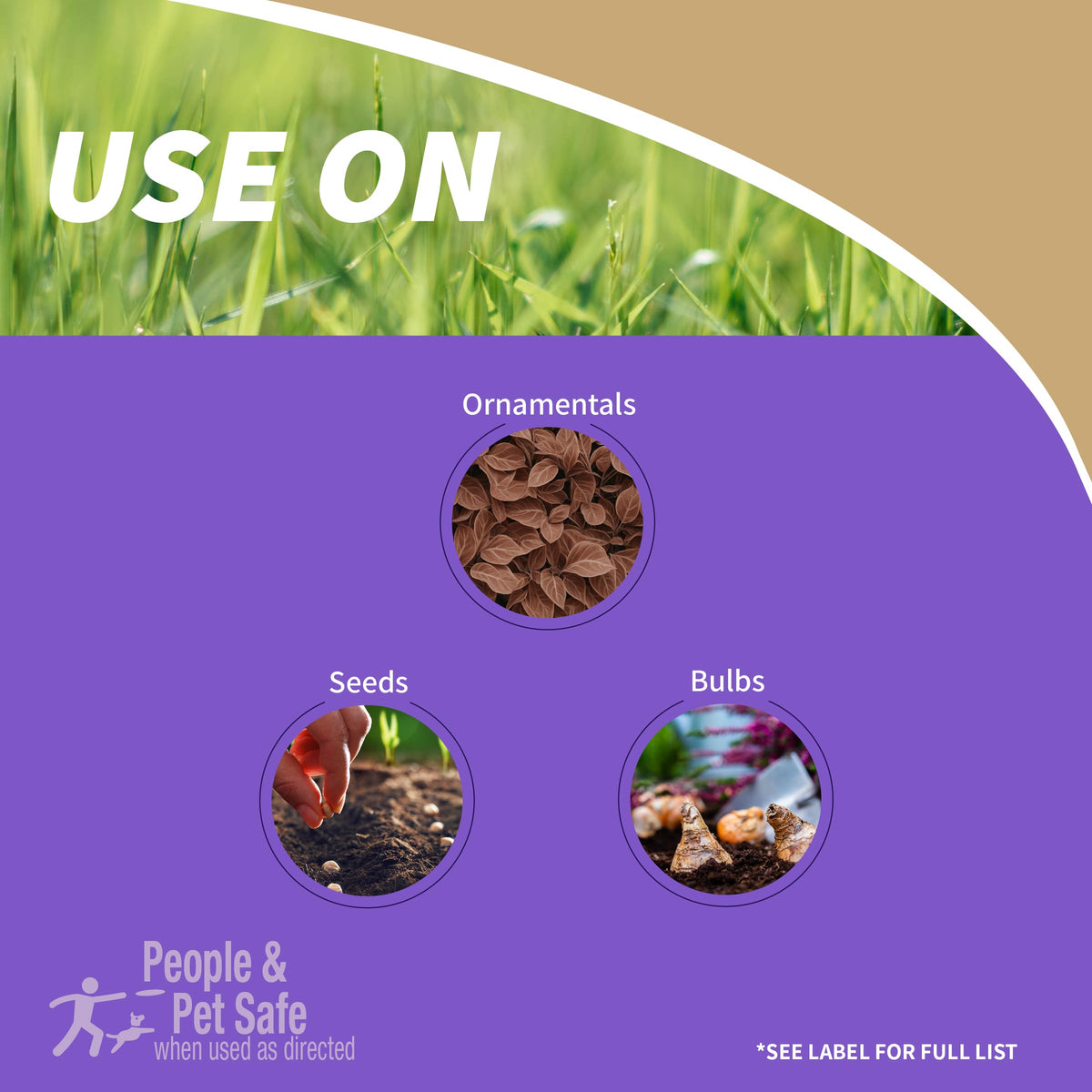 Bonide MOLEMAX granules designed for lawns and beds deterring burrowers with castor oil action.