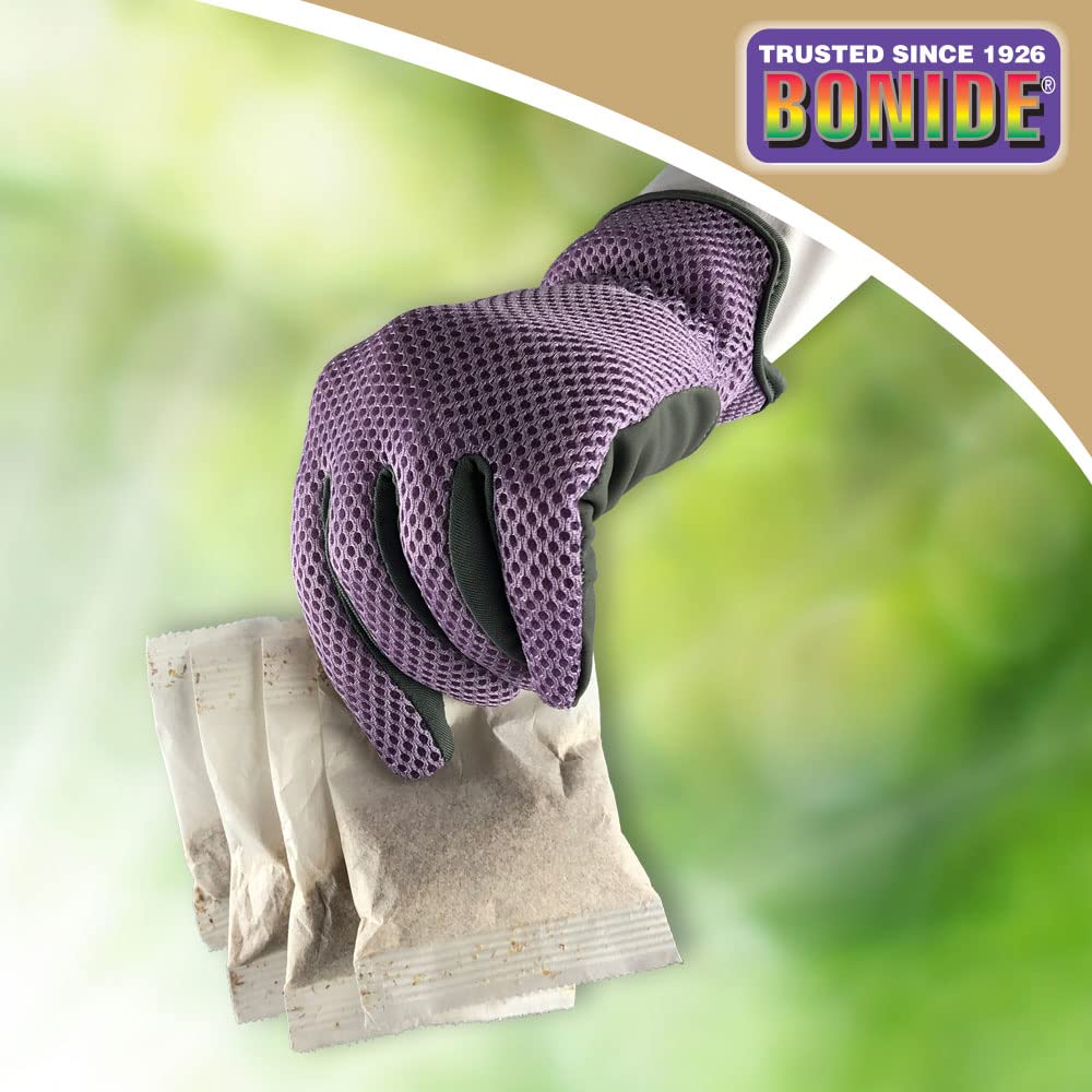 Bonide Mouse Magic Scent Pack in garage demonstrates natural deterrence for stored items and tools