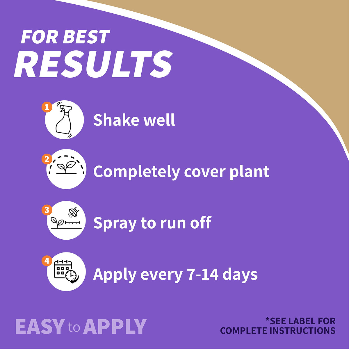 Outdoor trees and shrubs receiving Bonide Neem Oil for multi-purpose protection