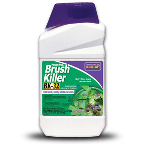 Bonide Poison Ivy & Brush Killer BK-32 bottle for quick weed control.