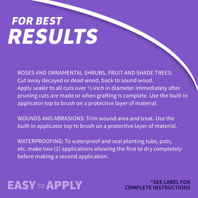 Bonide Pruning Sealer provides breathable protection for shrub and rose wounds