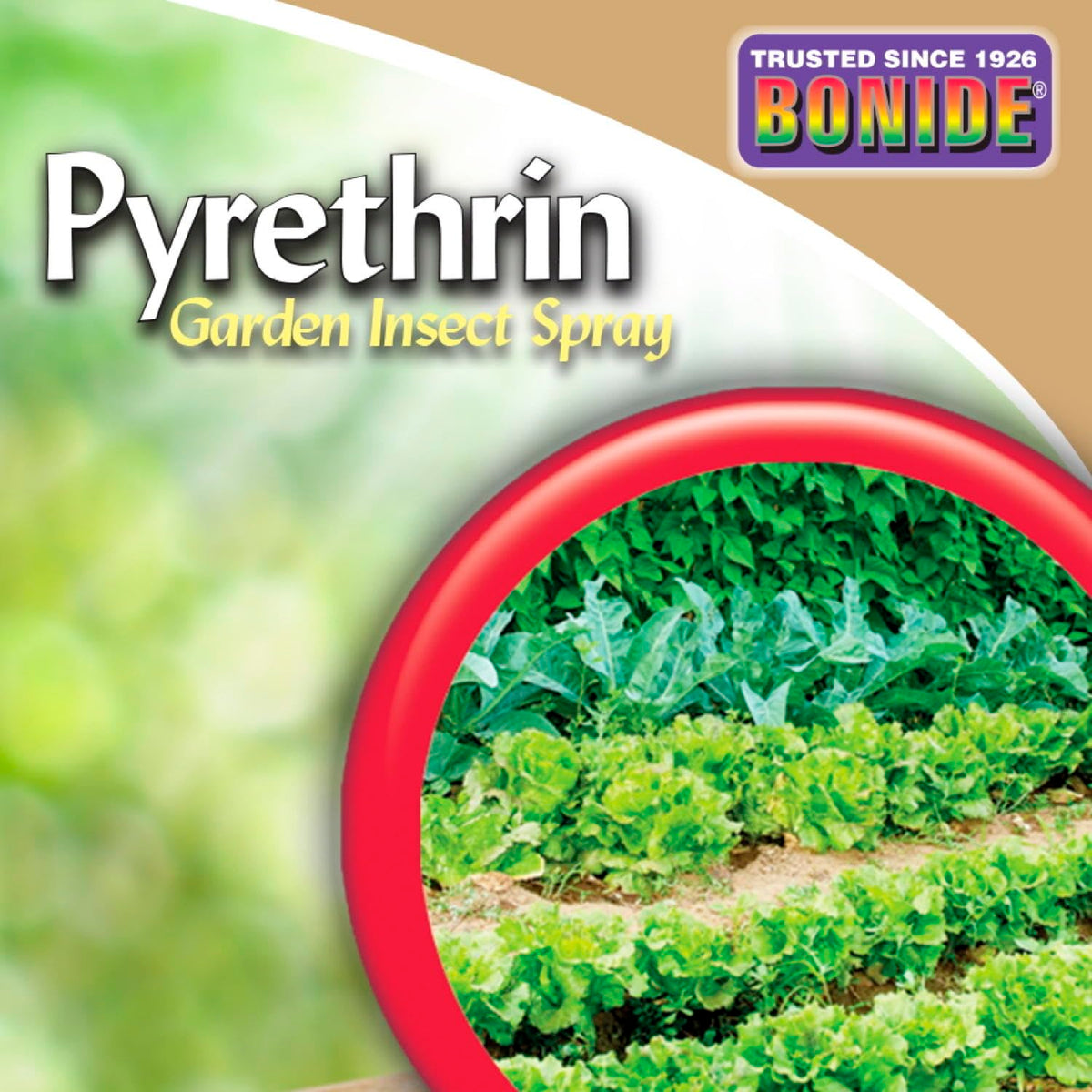 Harvest-ready protection for vegetables after Bonide Pyrethrin Garden Spray treatment