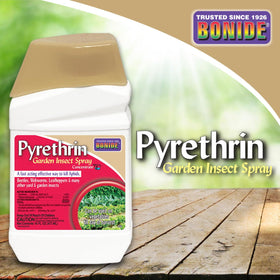 Bonide Pyrethrin Garden Spray for delicate ornamentals and blooms