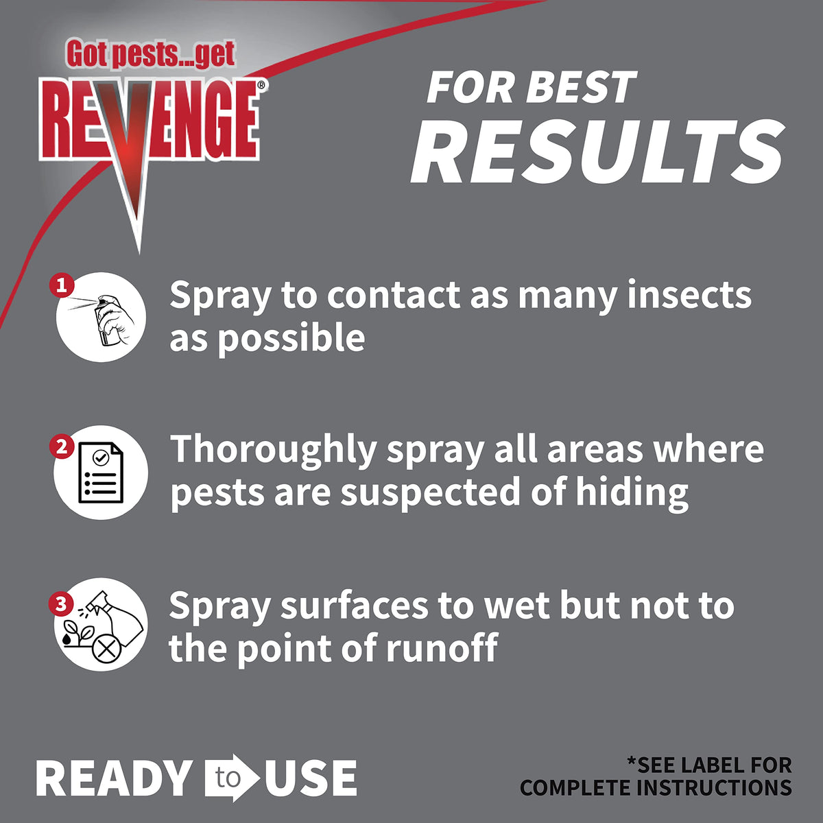 Indoor and outdoor use shown for versatile home pest control.