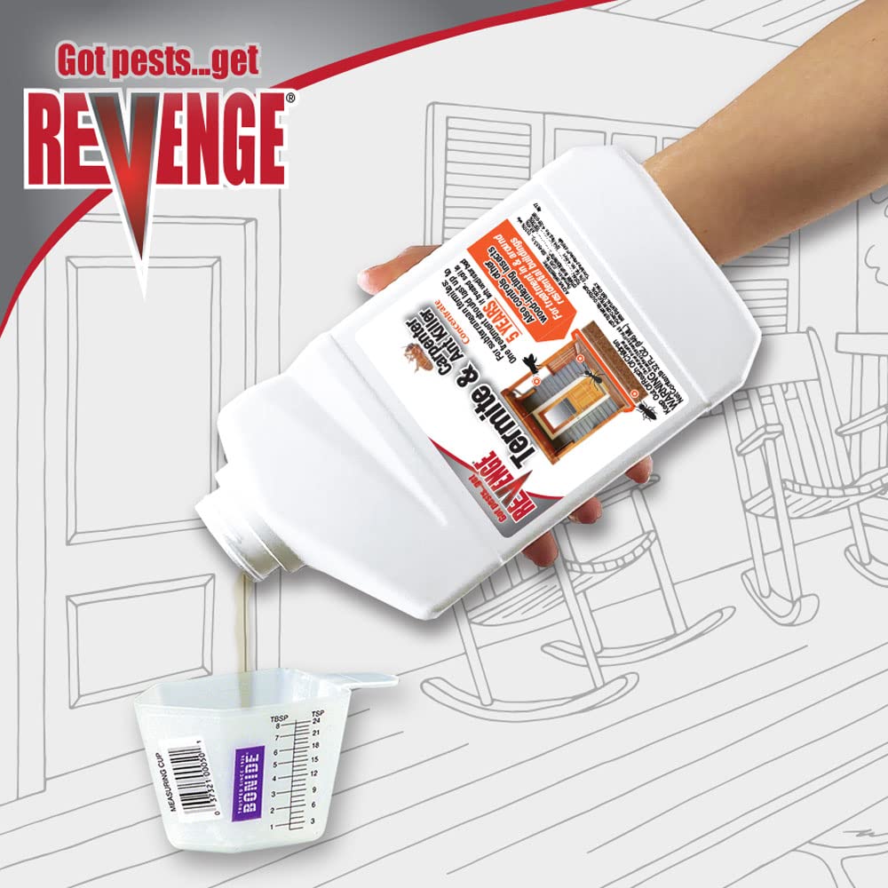 Bonide Revenge supports lawn and garden protection with outdoor perimeter use.