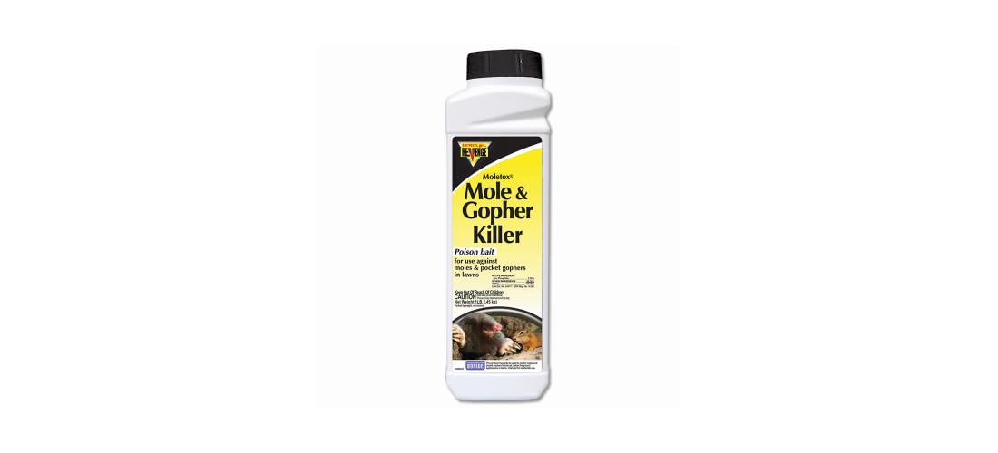 Bonide Revenge Moletox bulb protection during fall planting.