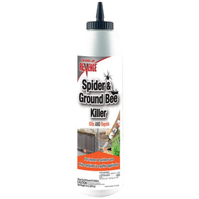 Bonide Revenge Spider & Ground Bee Killer front label showing indoor and outdoor use