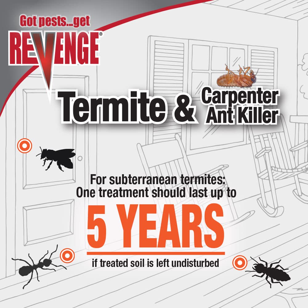 Bonide Revenge protects exterior building surfaces from wood-destroying pests.