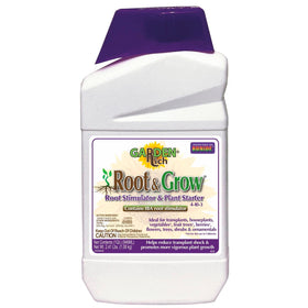 Bonide Root and Grow concentrate bottle pour supports early root development