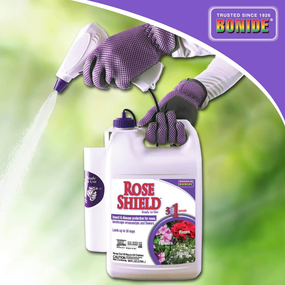 Bonide Rose Shield disease-control-label on product for user guidance