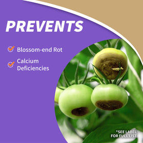 Bonide Rot-Stop use on cucumbers peppers melons supports calcium needs
