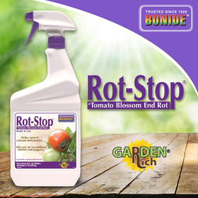 Bonide Rot-Stop hose end spray application ensures even foliage coverage