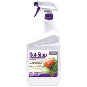 Bonide Rot-Stop tomato end rot spray delivers calcium for healthier blossoms