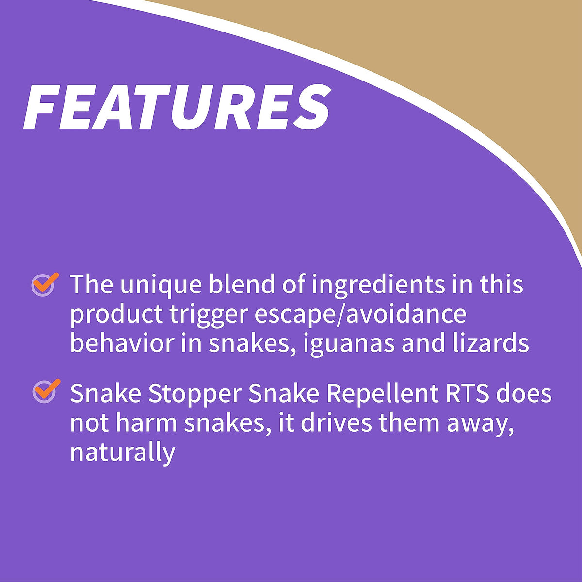 Bonide Snake Stopper Clove Oil Taste cues snakes to retreat safely.