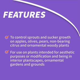 Bonide Sucker Punch root-area application suppresses new suckers