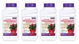 Bonide systemic house plant insect control granules applied to soil to protect indoor plants