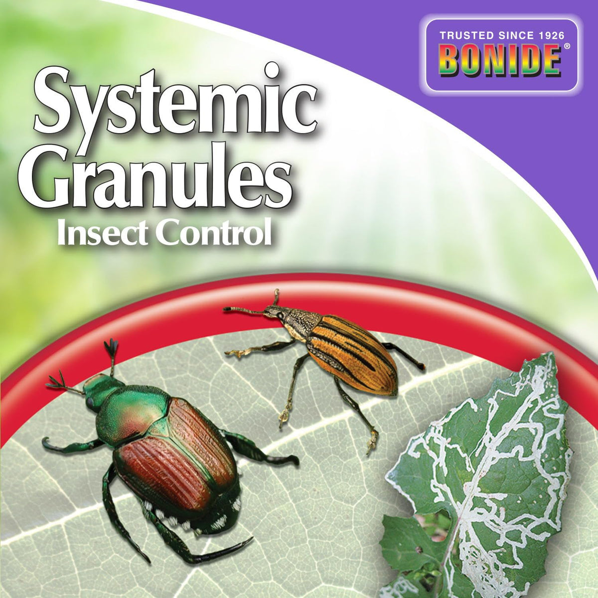 Step-by-step Bonide application: topsoil spread and watering instructions