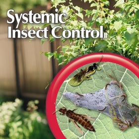 Bonide Systemic Insect Control label with usage directions and intervals