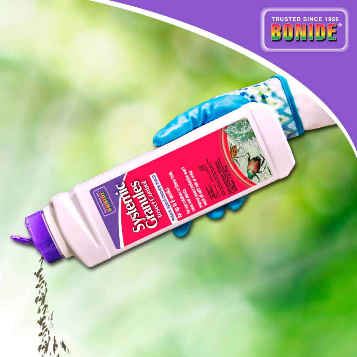 Not for edible plants: Bonide Systemic Insect Control guidance