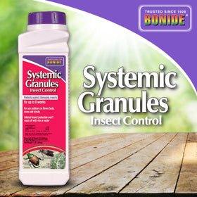 Ready-to-use Bonide granules for easy lawn and garden use