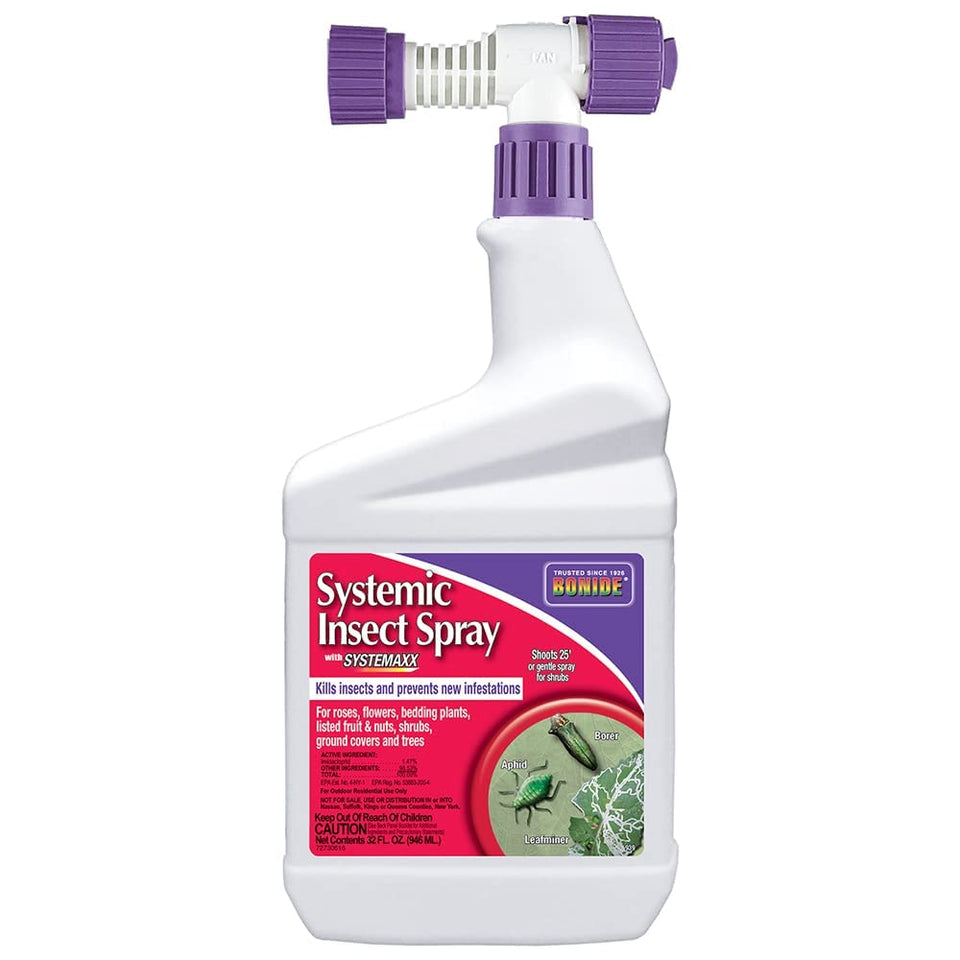 Bonide Systemic Insect Spray bottle ready-to-spray for quick protection