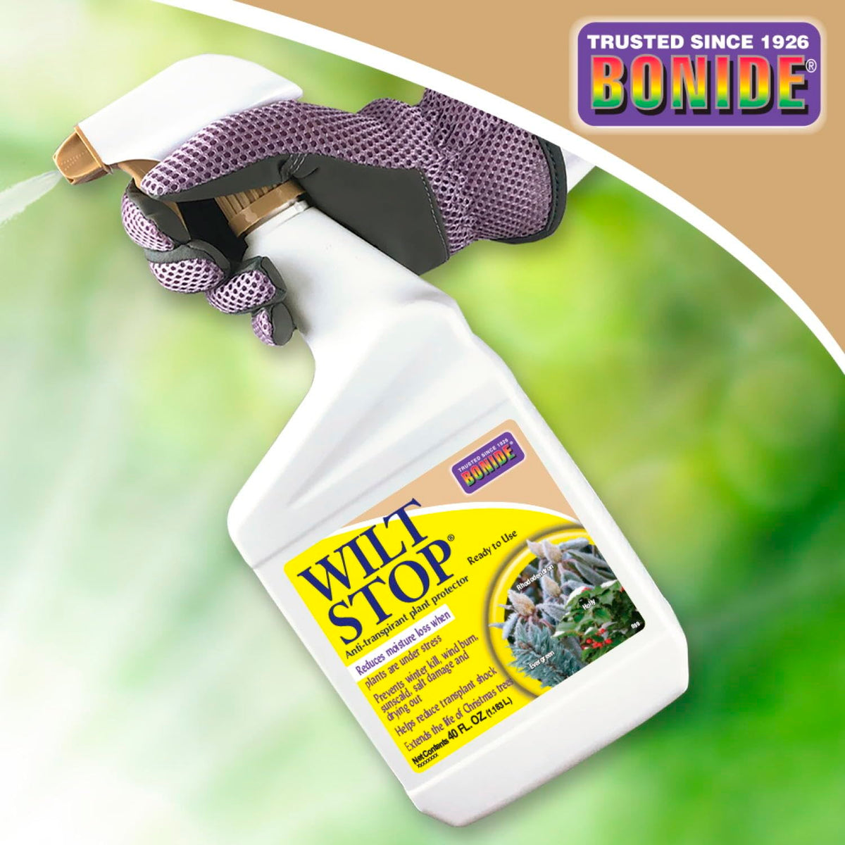 Bonide Wilt Stop extends life of cut flowers for arrangements