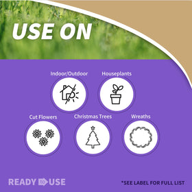 Bonide Wilt Stop film on leaves provides protective coating reducing water loss