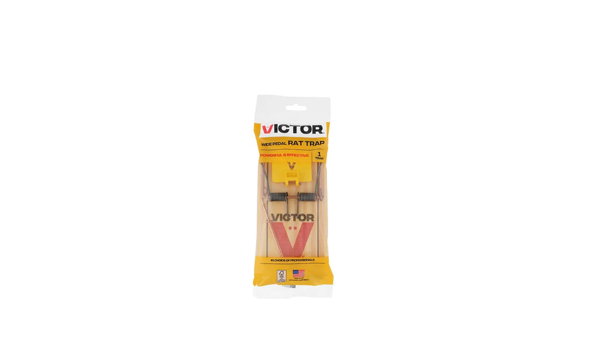 BONMAC Victor M205 pre-baited trap in packaging, ready to set