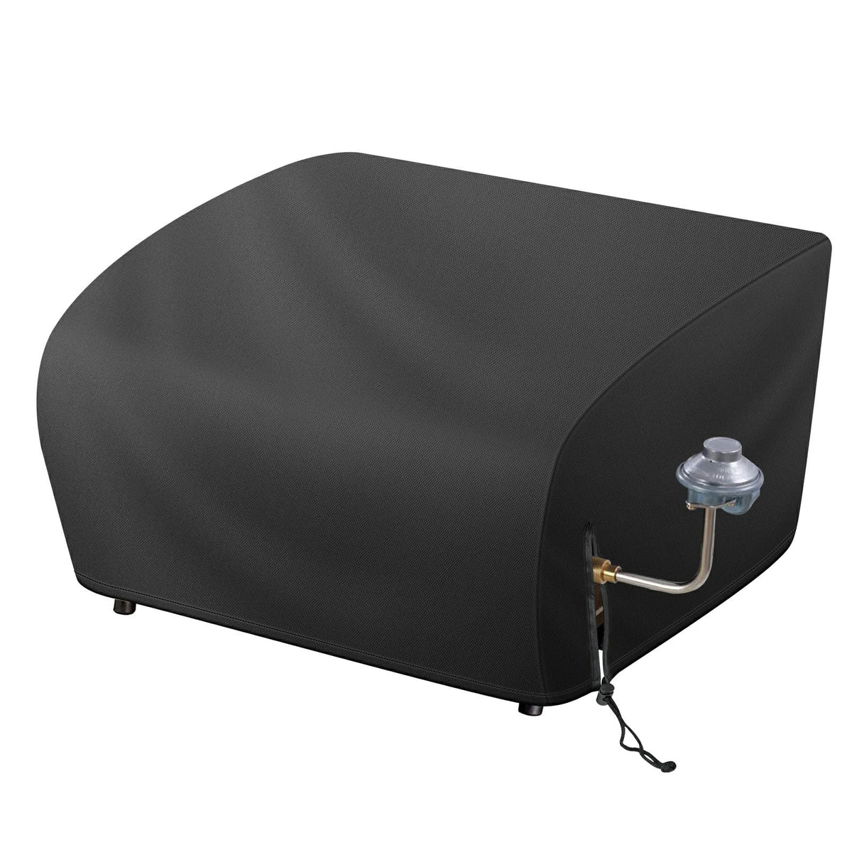 Bonnary grill cover for Blackstone 17-inch tabletop hood shields your grill from rain and dust.