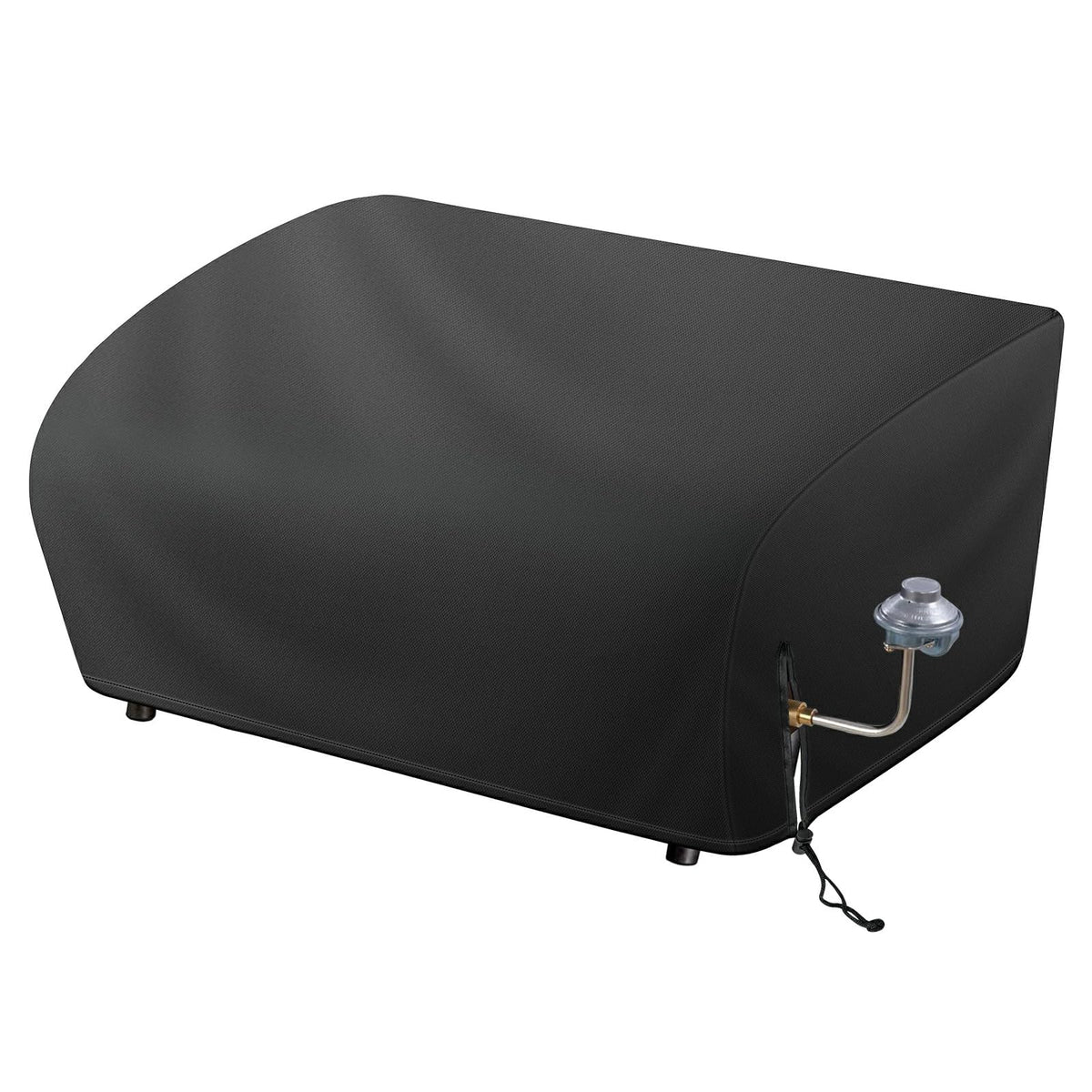 Bonnary grill cover for Blackstone 22-inch hood protects against weather and dust.
