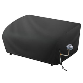Bonnary grill cover for Blackstone 22-inch hood protects against weather and dust.