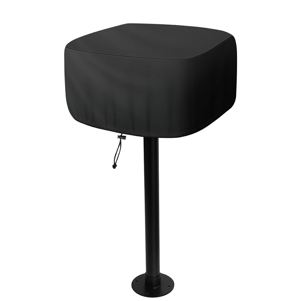 Bonnary Heavy Duty Park Cover top view protecting a rectangular grill from rain and dust