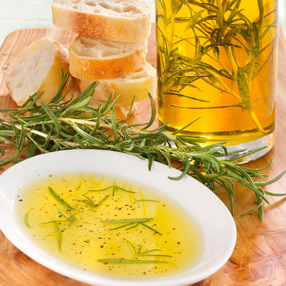 Bonnie Plants Rosemary close-up leaves highlighting aroma and flavor for cooking.