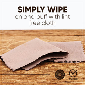 Bonsai Outlet Choji Oil application demonstrates quick wipe-on maintenance.