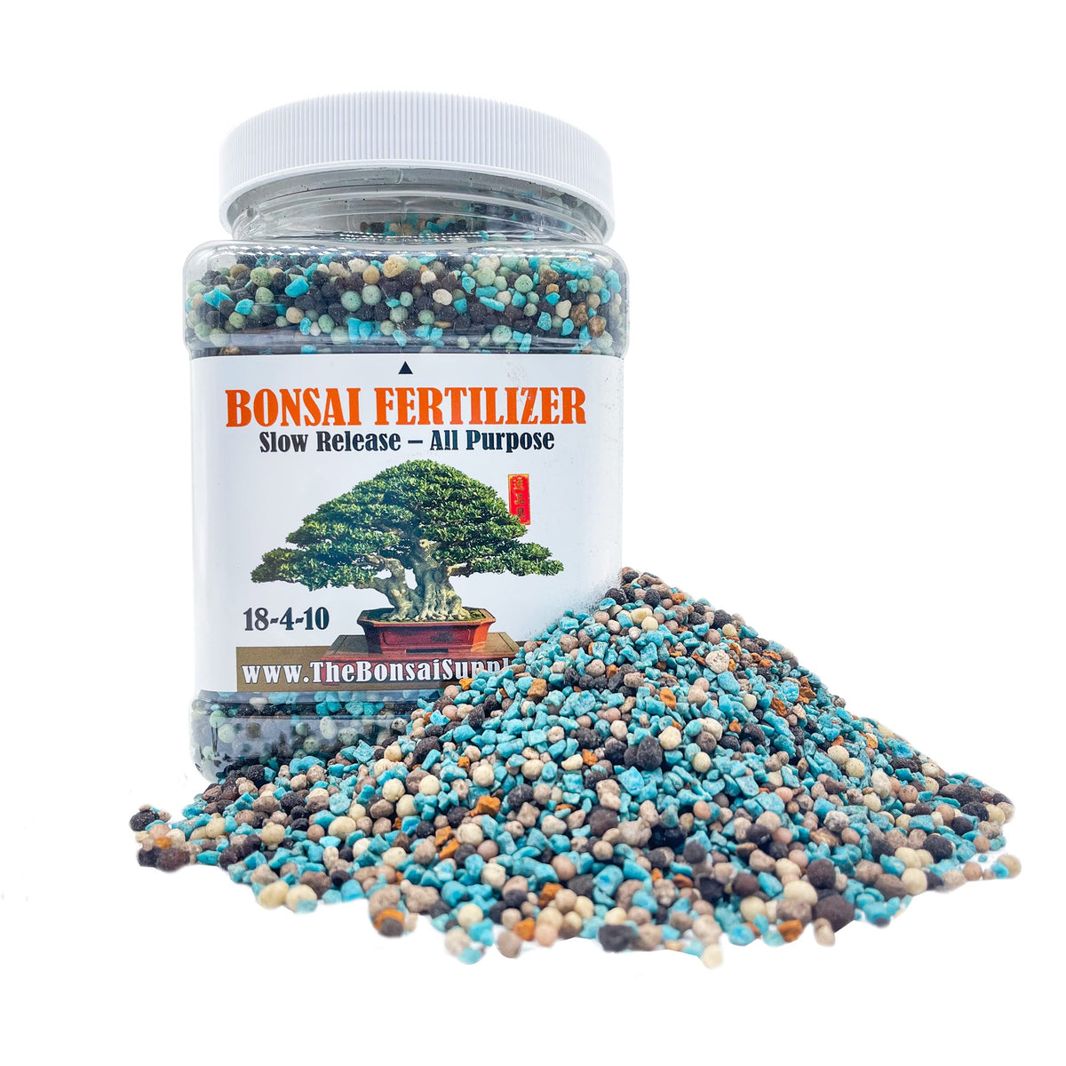 The Bonsai Supply bonsai fertilizer bottle pour supports quick nutrient delivery.
