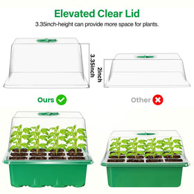 Bonviee clear cell tray allows monitoring of root progress