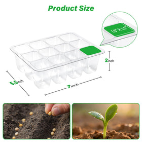 Bonviee clear root-monitoring tray lets you watch roots without disturbance.
