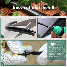 Bonviee hot-water dip installation tip helps secure connections