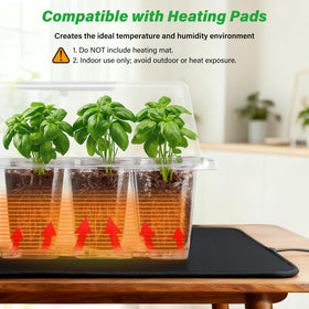 Bonviee plant labels included for simple seed identification