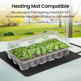 Bonviee lid with room allows larger plants to thrive.