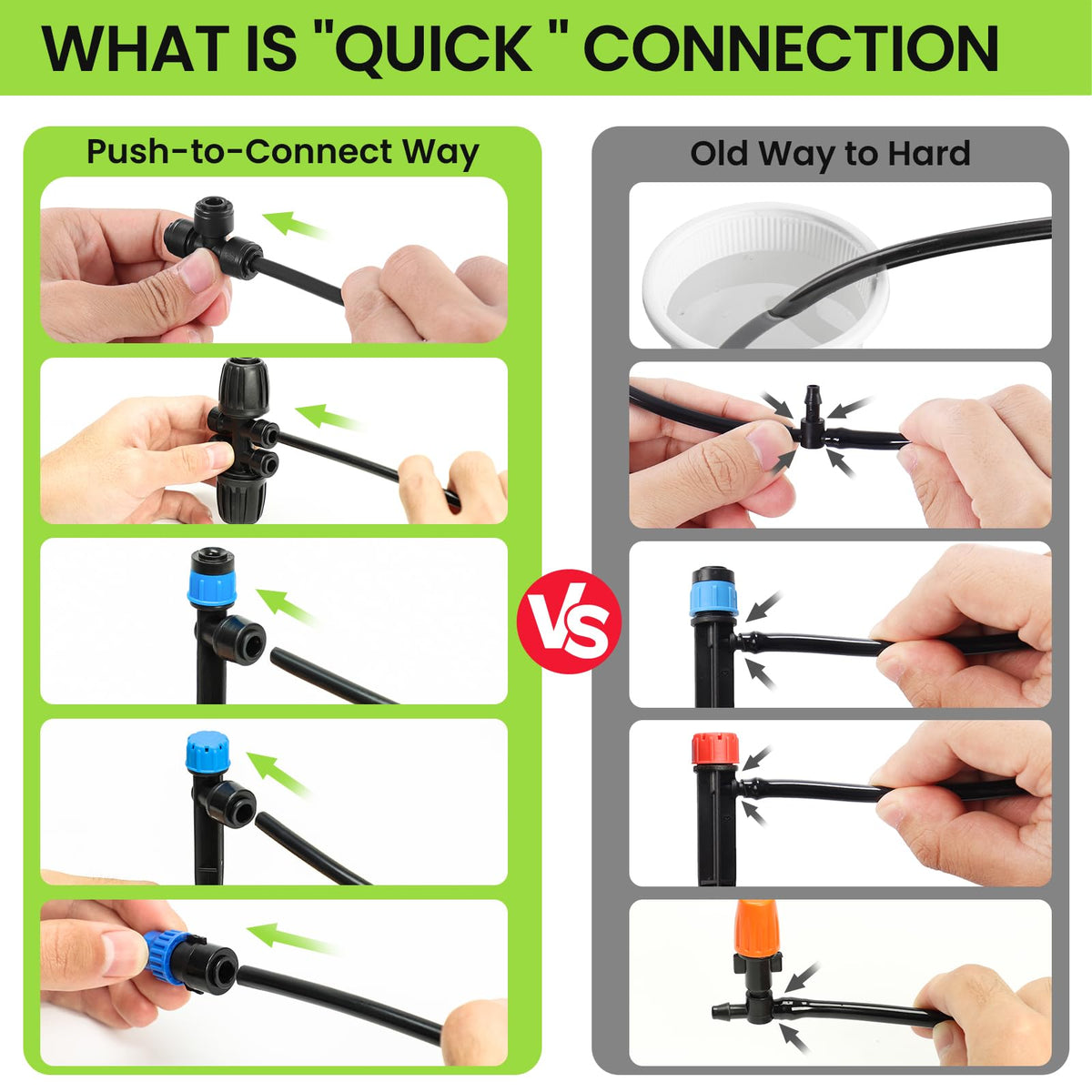 Bonviee 5/16-inch tubing supports steady flows for greenhouse use.