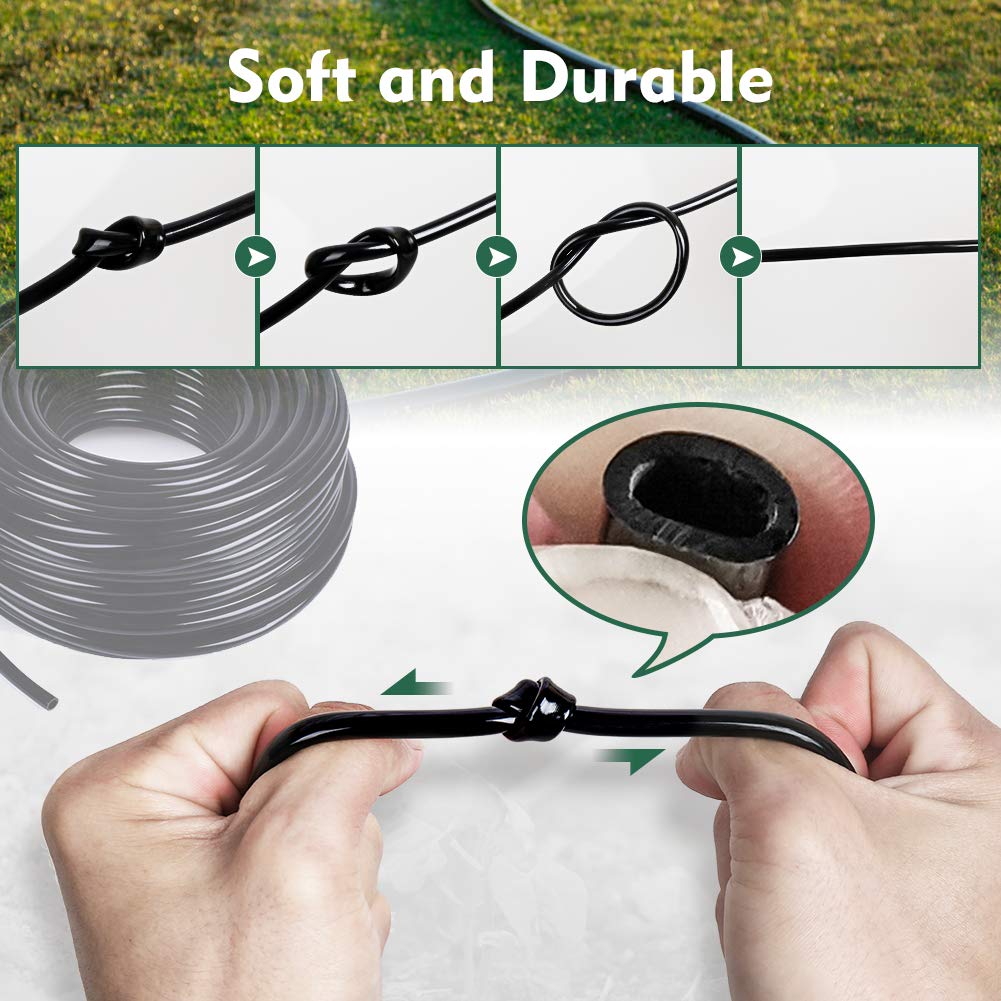 Bonviee weather-resistant tubing withstands extreme temperatures for year-round irrigation