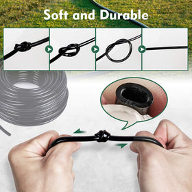 Bonviee weather-resistant tubing withstands extreme temperatures for year-round irrigation