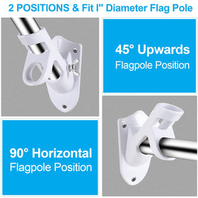 BONWIN aluminium alloy rust-free coating on outdoor flag bracket