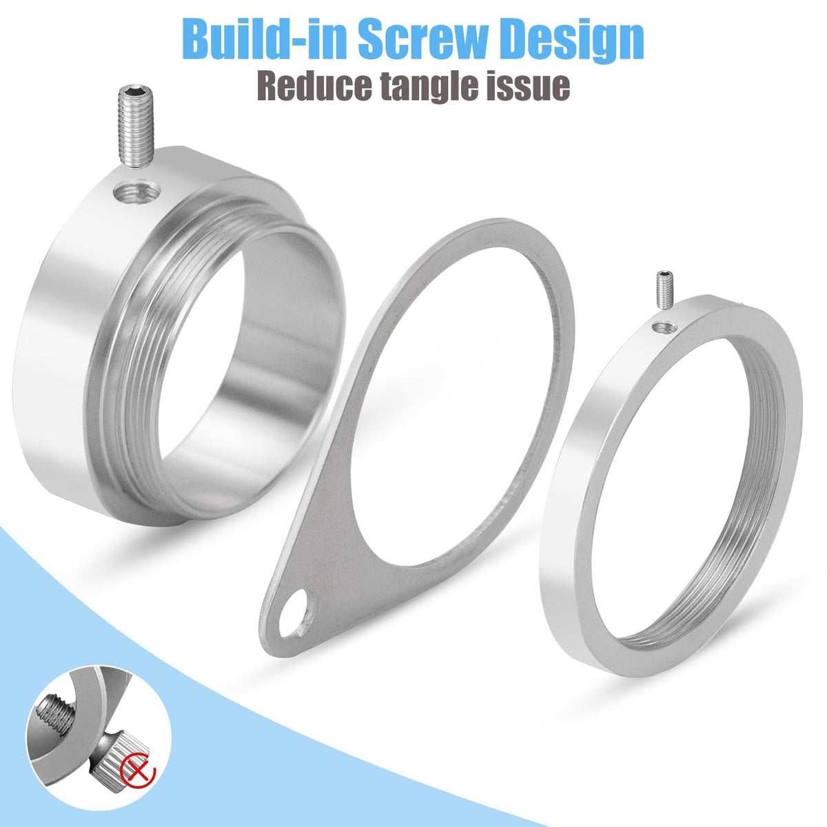 BONWIN aluminum alloy components resist rust for lasting outdoor use.