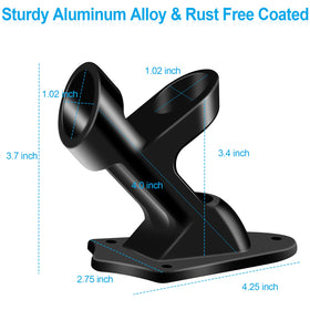BONWIN sleek black finish enhances curb appeal on homes.
